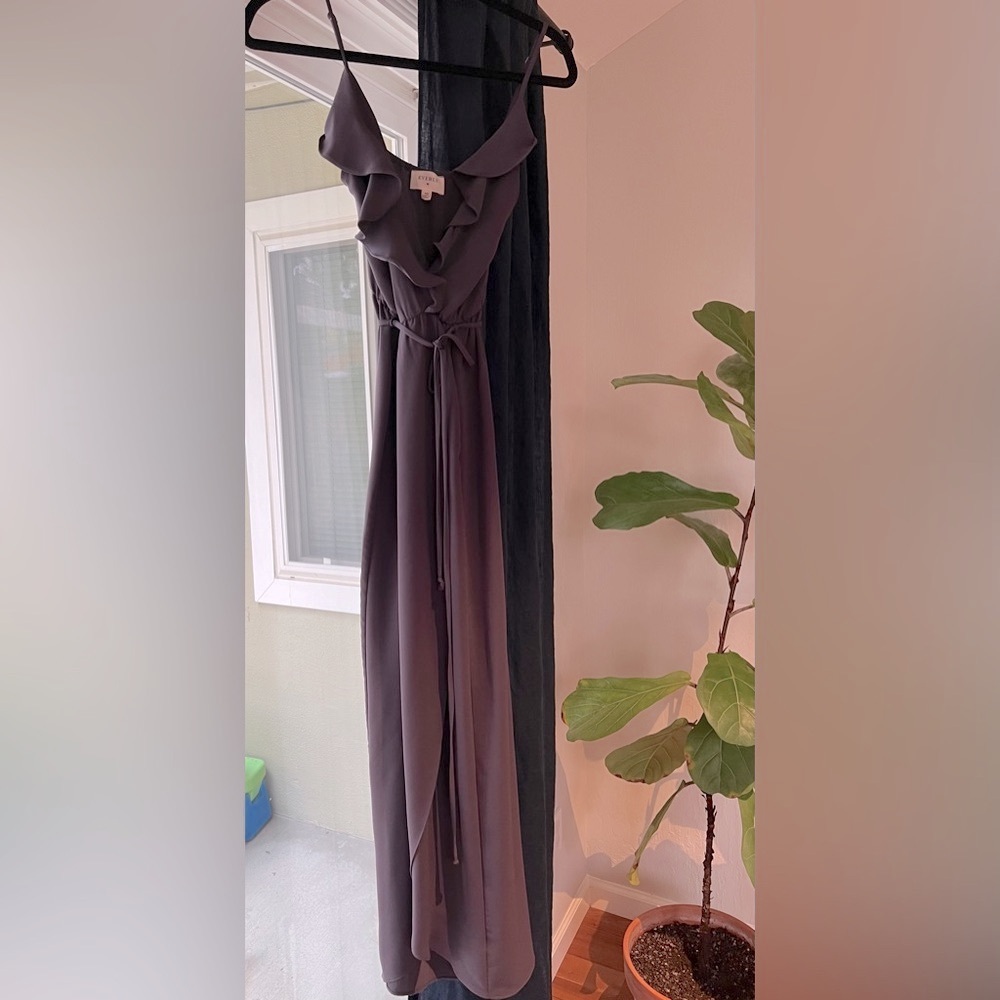 Everly XS Ruffle Wrap Maxi Dress
